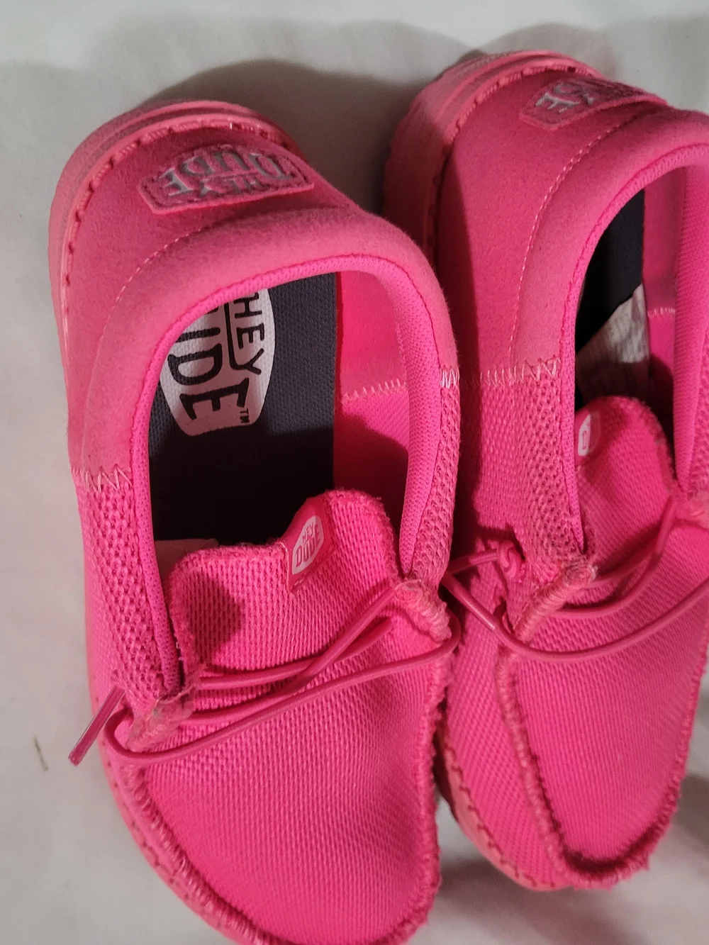 Hey Dude Kid's Pink Casual Lightweight Shoes